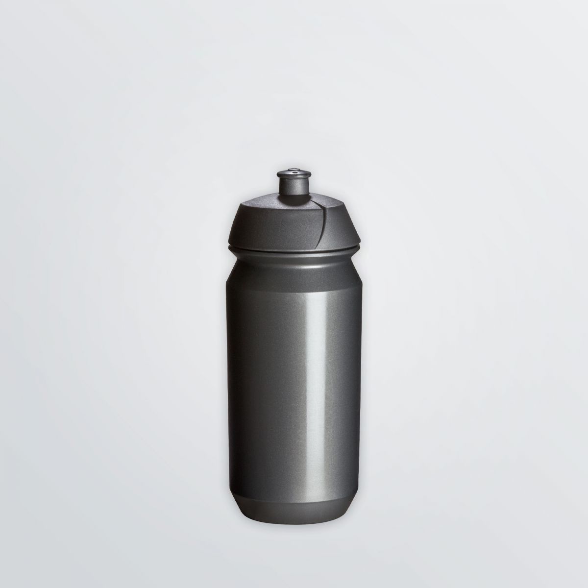 Shiva Trinkflasche zum Bedrucken mit Logo in Metallic Grey und 500ml Größe