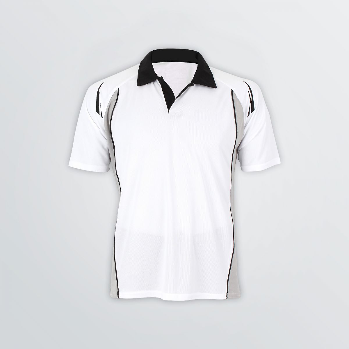 Atmungsaktives Club Trikot als Polo-Multifunktionsshirt - individualisierbar und in vielen Farben - Frontansicht