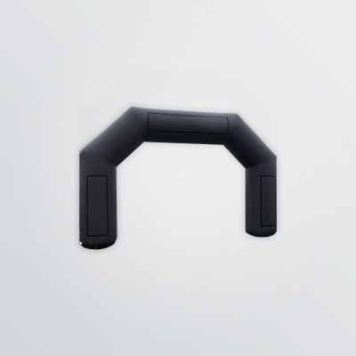 black inflatable advertising arch for events