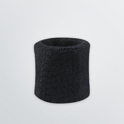 classic sweatband for customisation product example colour black without branding