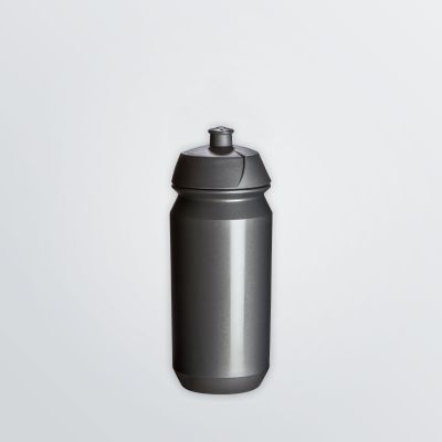 Shiva Trinkflasche zum Bedrucken mit Logo in Metallic Grey und 500ml Größe
