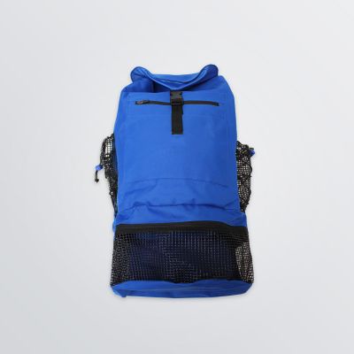 printable athlete backpack with mesh pockets and click lock