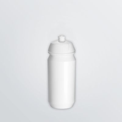 Weiße Shiva Pura Trinkflasche in 500ml zum Bedrucken