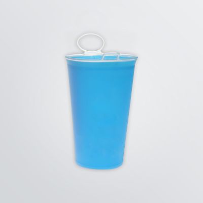 Reusable runners cup ideal for Marathon - blue example colour
