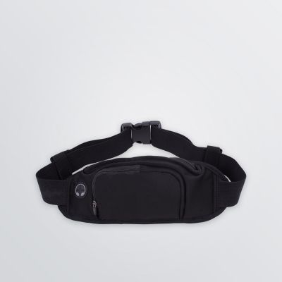 customisable stretchbelt with zipper-pocket for sporty activities