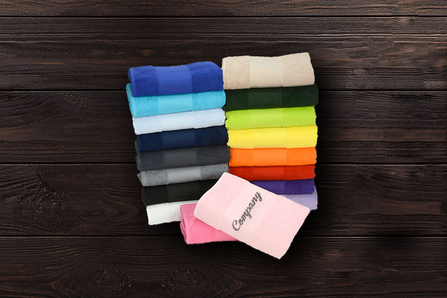 Gift idea corporate towel
